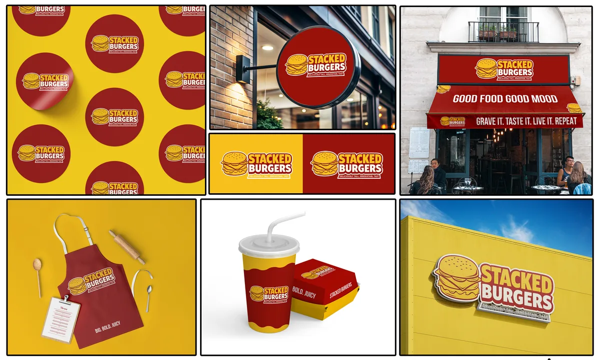 Stacked Burgers